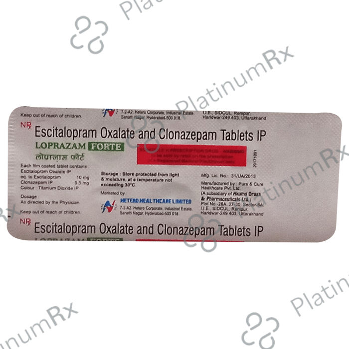 Loprazam Forte Tablet