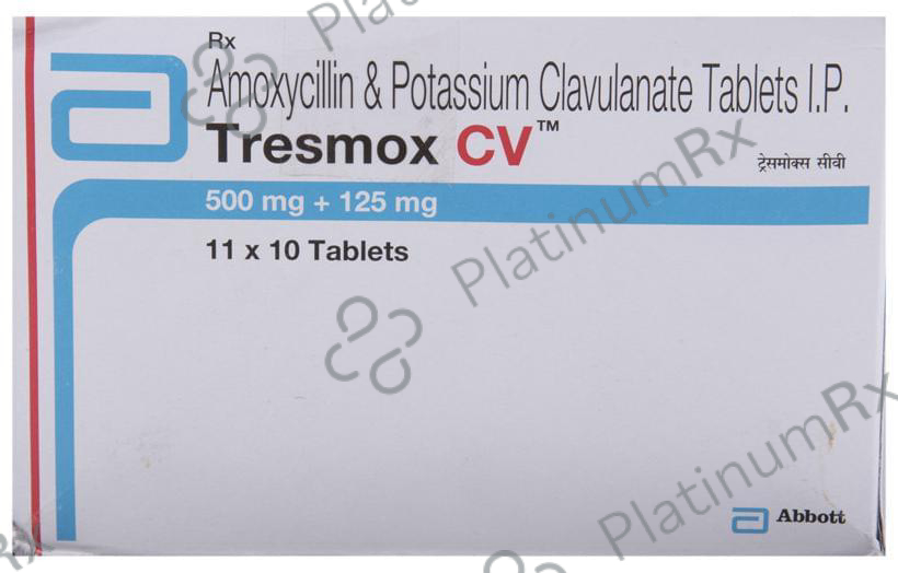 Tresmox CV 500/125mg Tablet 10s