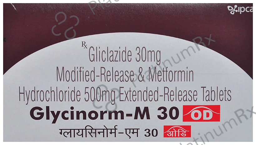 Glycinorm M 30/500mg Tablet ER 10s