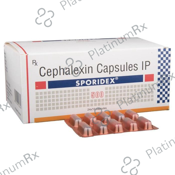 Sporidex 500mg Capsule 10s