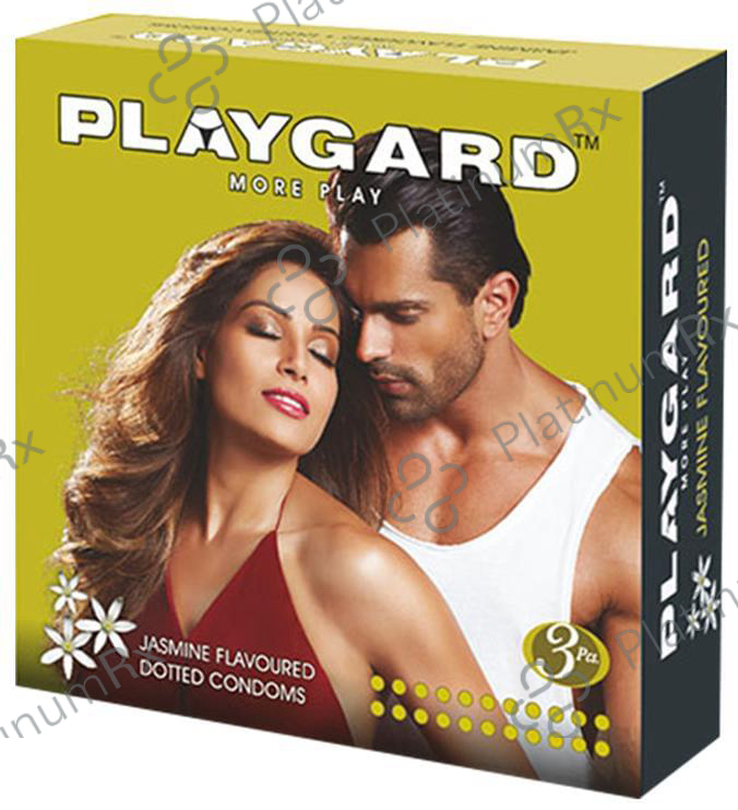 Playgard Dotted Condom Jasmine