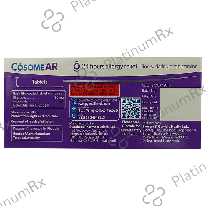 Cosome AR Tablet
