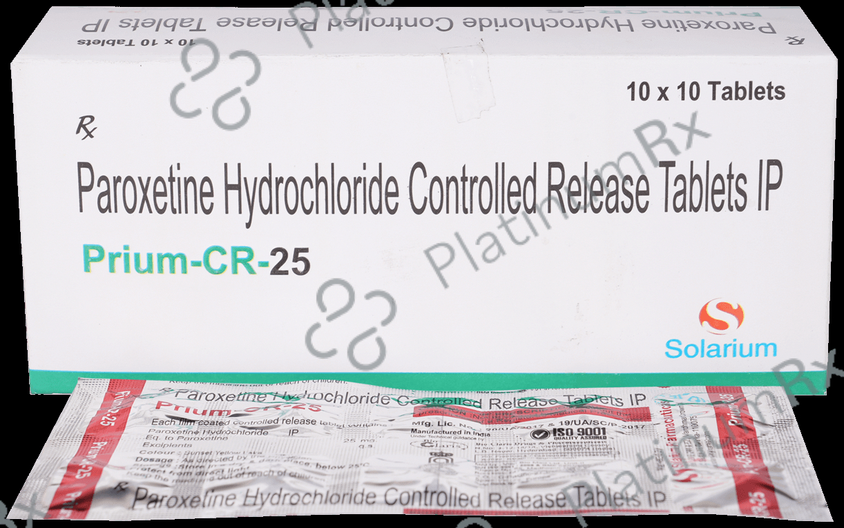 Prium 25mg Tablet CR