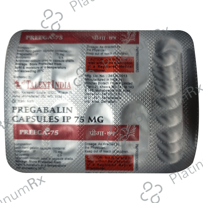 Preega 75 Capsule