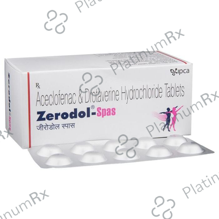 Zerodol Spas 100/80mg Tablet 10s