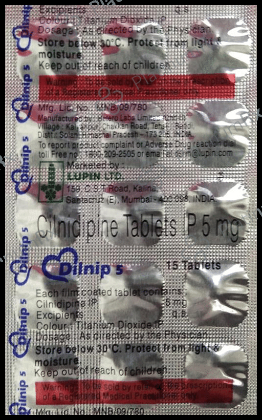 Dilnip 5mg Tablet 15s