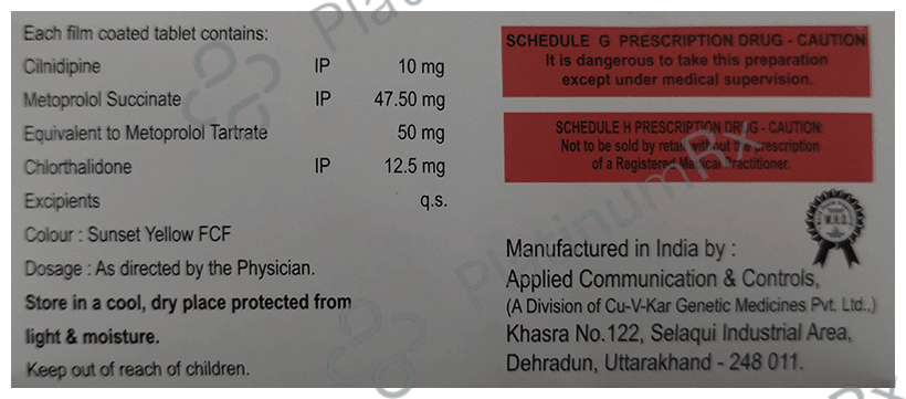 Cilinix Trio Tablet
