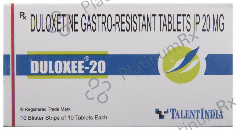 Duloxee 20 Tablet