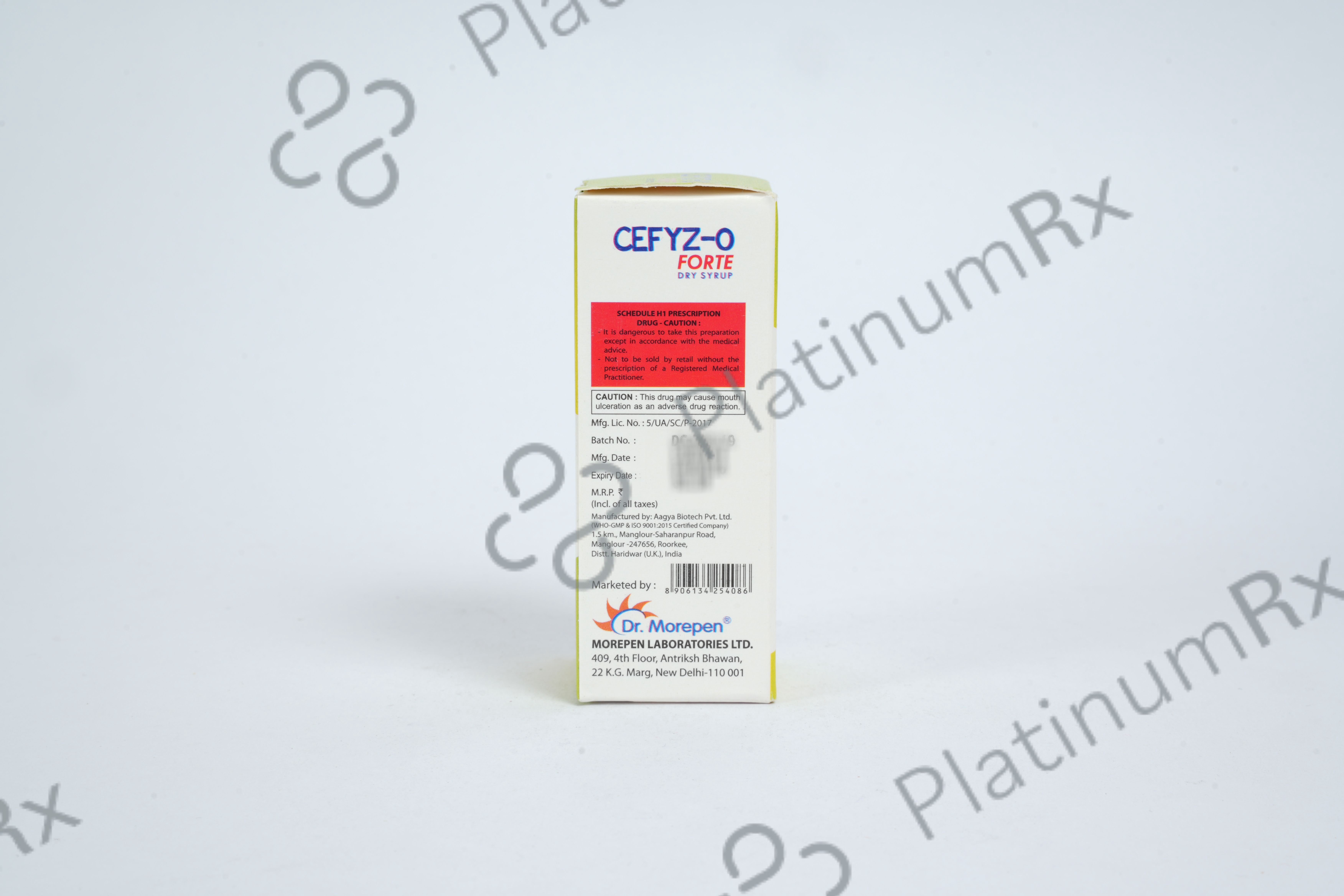 Cefyz O Forte 100mg Syrup 30ml