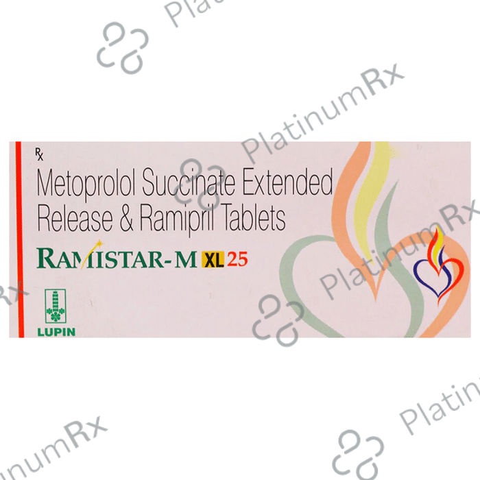 Ramistar M 25/2.5mg Tablet XL 10s