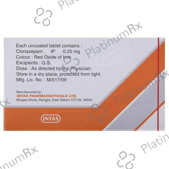 Zapiz 0.25 Tablet 10 Tablet