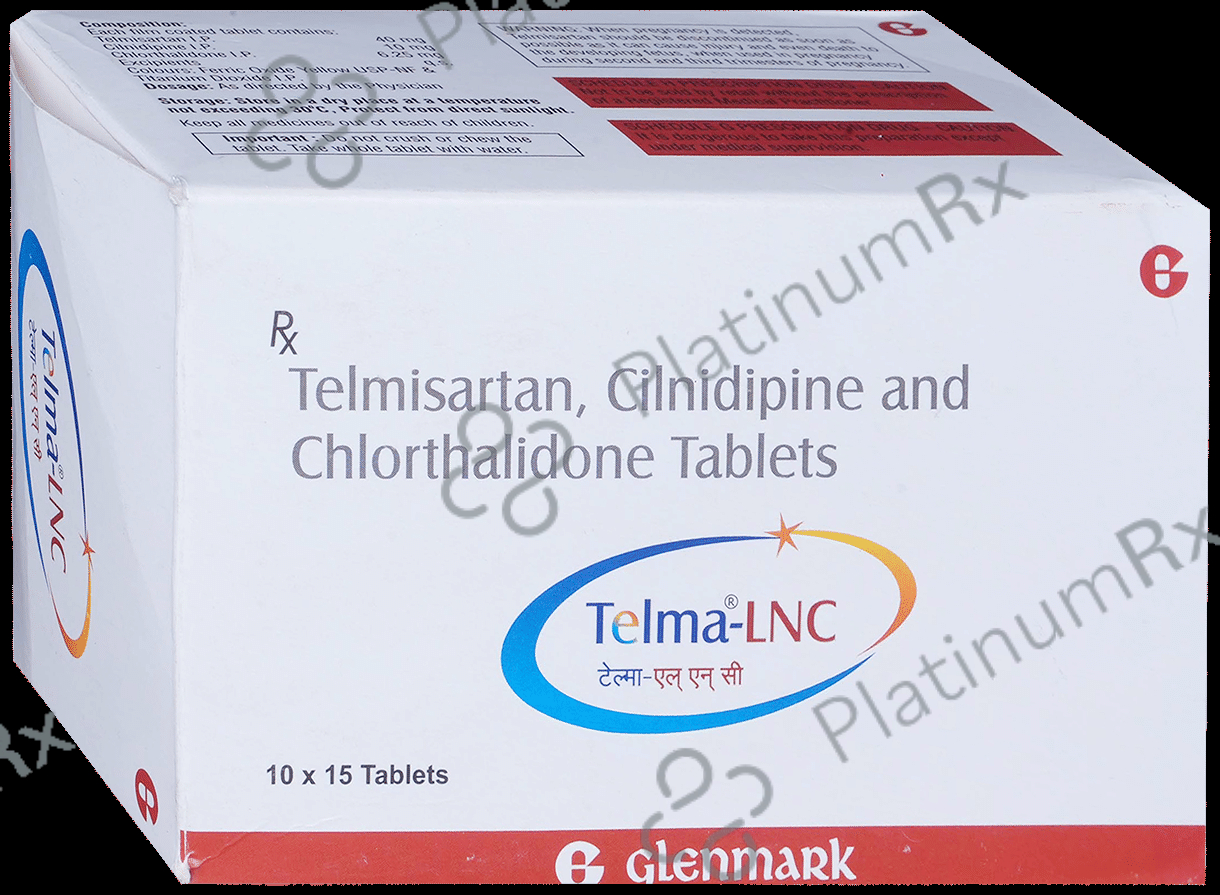 Telma LNC 6.25/10/40mg Tablet 15s