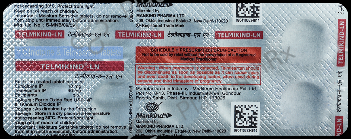 Telmikind LN Tablet 10s