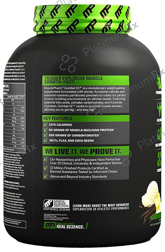 Muscle Pharm Combat XL Mass Gainer Vanilla