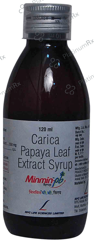 Minmin pb Syrup 120ml