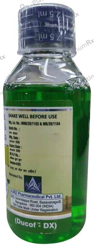 Ducof DX 2/10/5mg Syrup 100ml