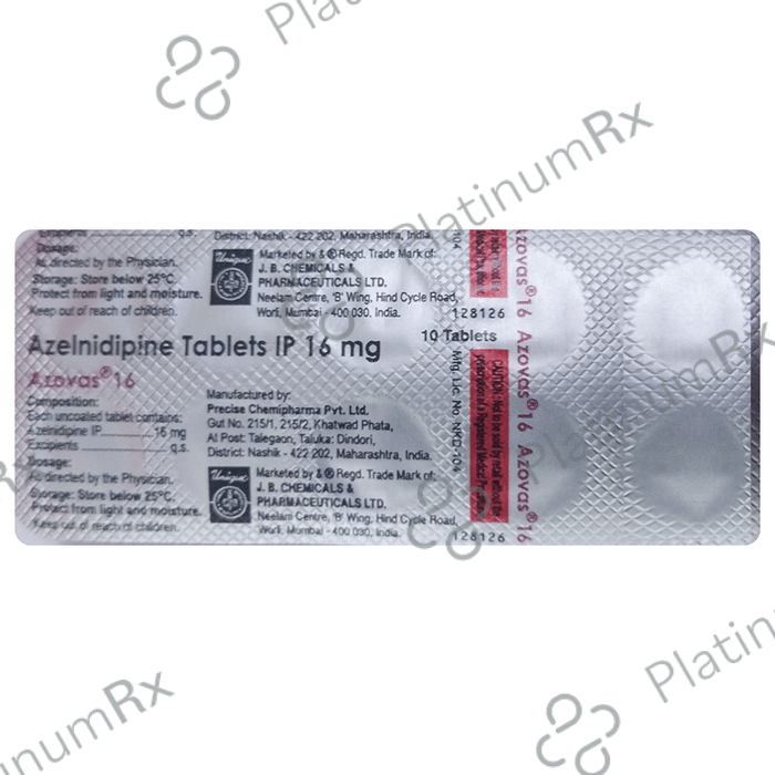 Azovas 16mg Tablet 10s