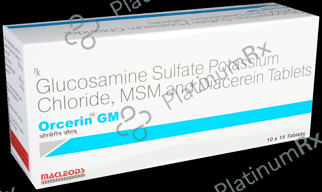 Orcerin GM 50/750/250mg Tablet 15s