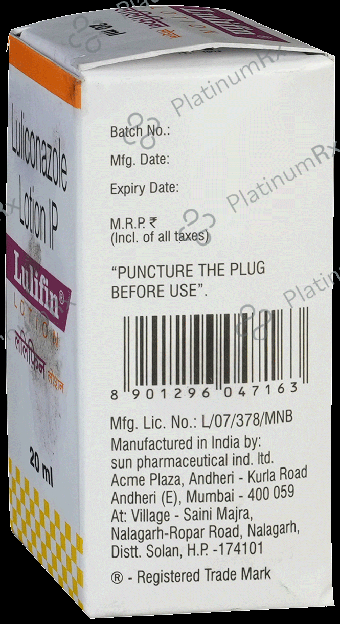 Lulifin Lotion 20 Lotion