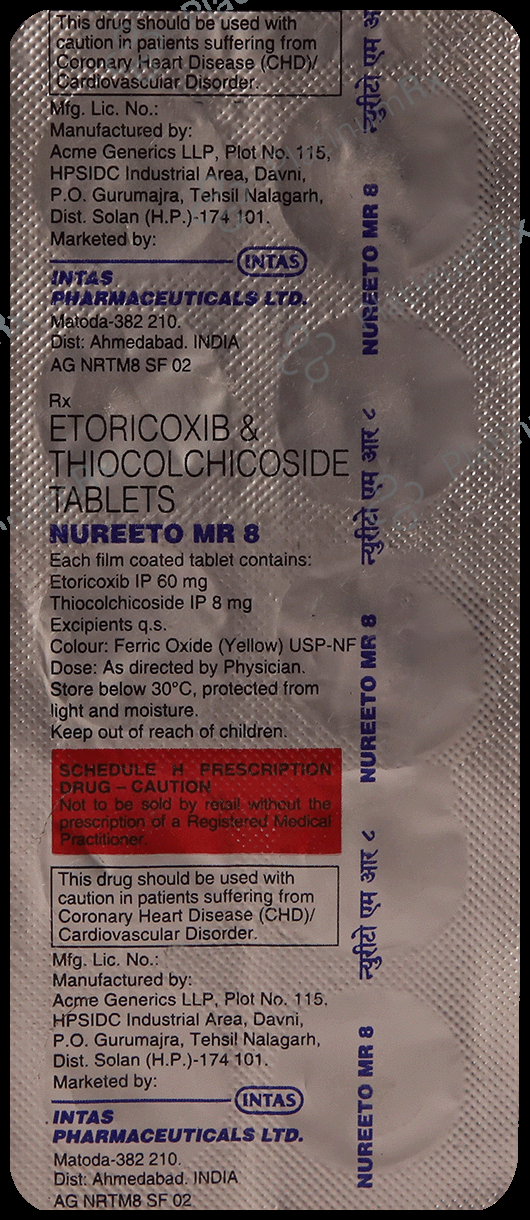 Nureeto-MR 8 Tablet