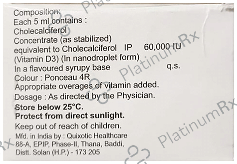 Gemsoline-D3 Nano Shot Sugar Free