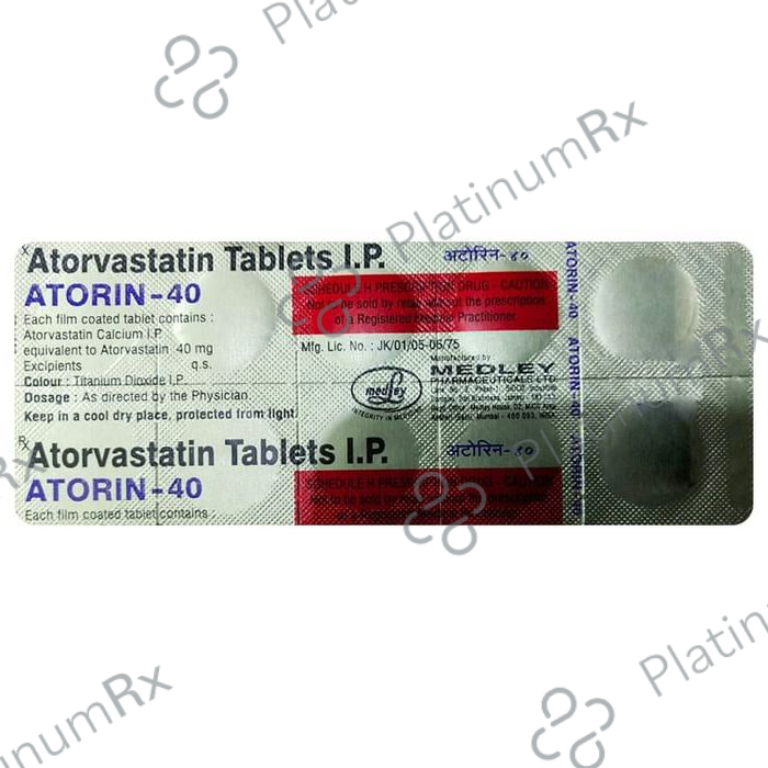Atorin 40mg Tablet