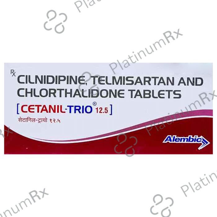 Cetanil Trio 12.5/10/40mg Tablet 10s