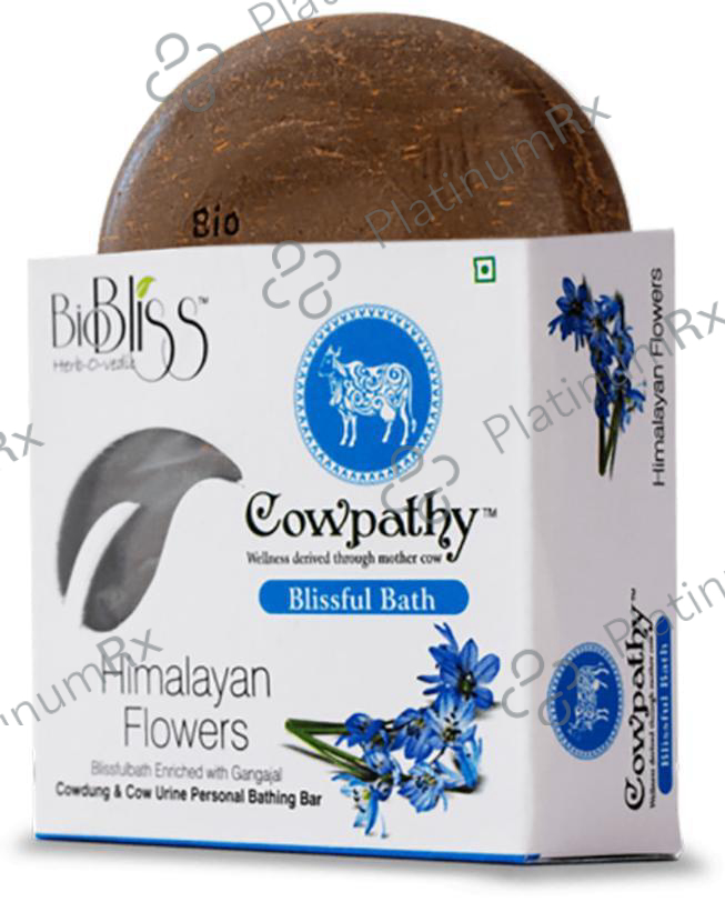 Cowpathy Himalayan Flowers Cow Dung Bath Soap