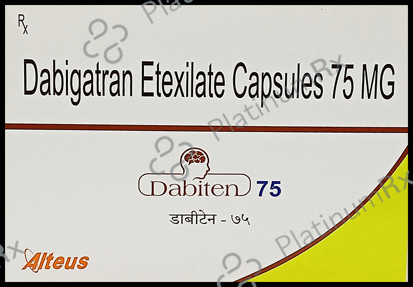 Dabiten 75mg Capsule 15 Capsule