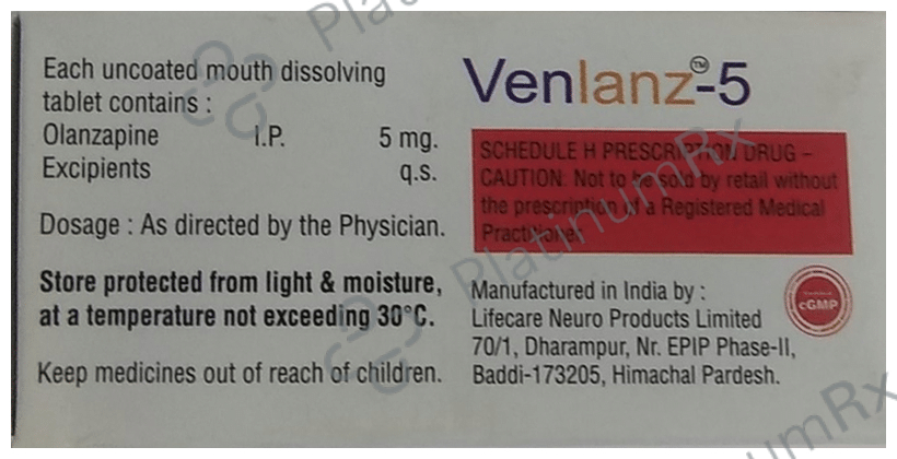 Venlanz 5 Tablet MD