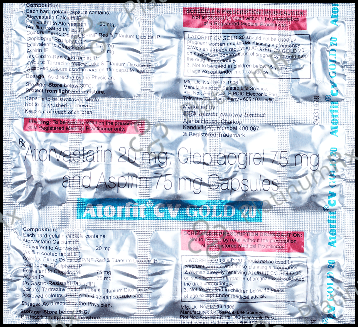 Atorfit CV Gold 20 Capsule
