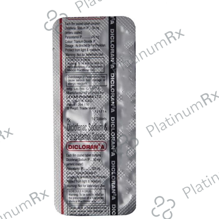 Dicloran A 50/325mg Tablet 10s