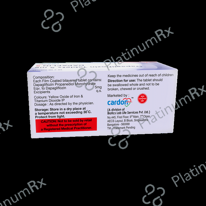 Dapaflin 5mg Tablet