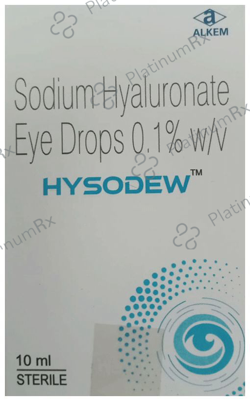 Hysodew 0.1% Eye Drop 10ml