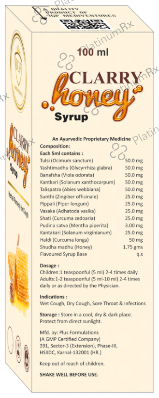IGP Mediventures Clarry Honey Syrup