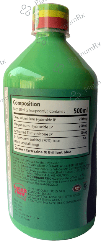 Biocrol Oral Suspension Saunf Elaichi