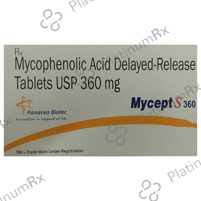 Mycept S 360mg Tablet 10s