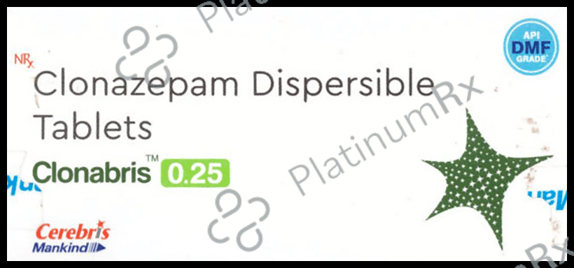 Clonabris 0.25 Tablet DT