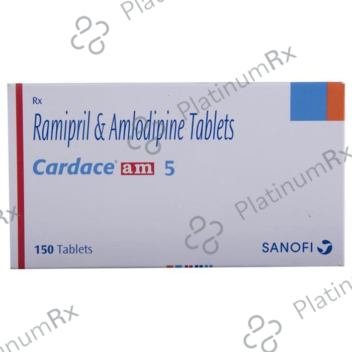 Cardace AM 5/5mg Tablet 15s
