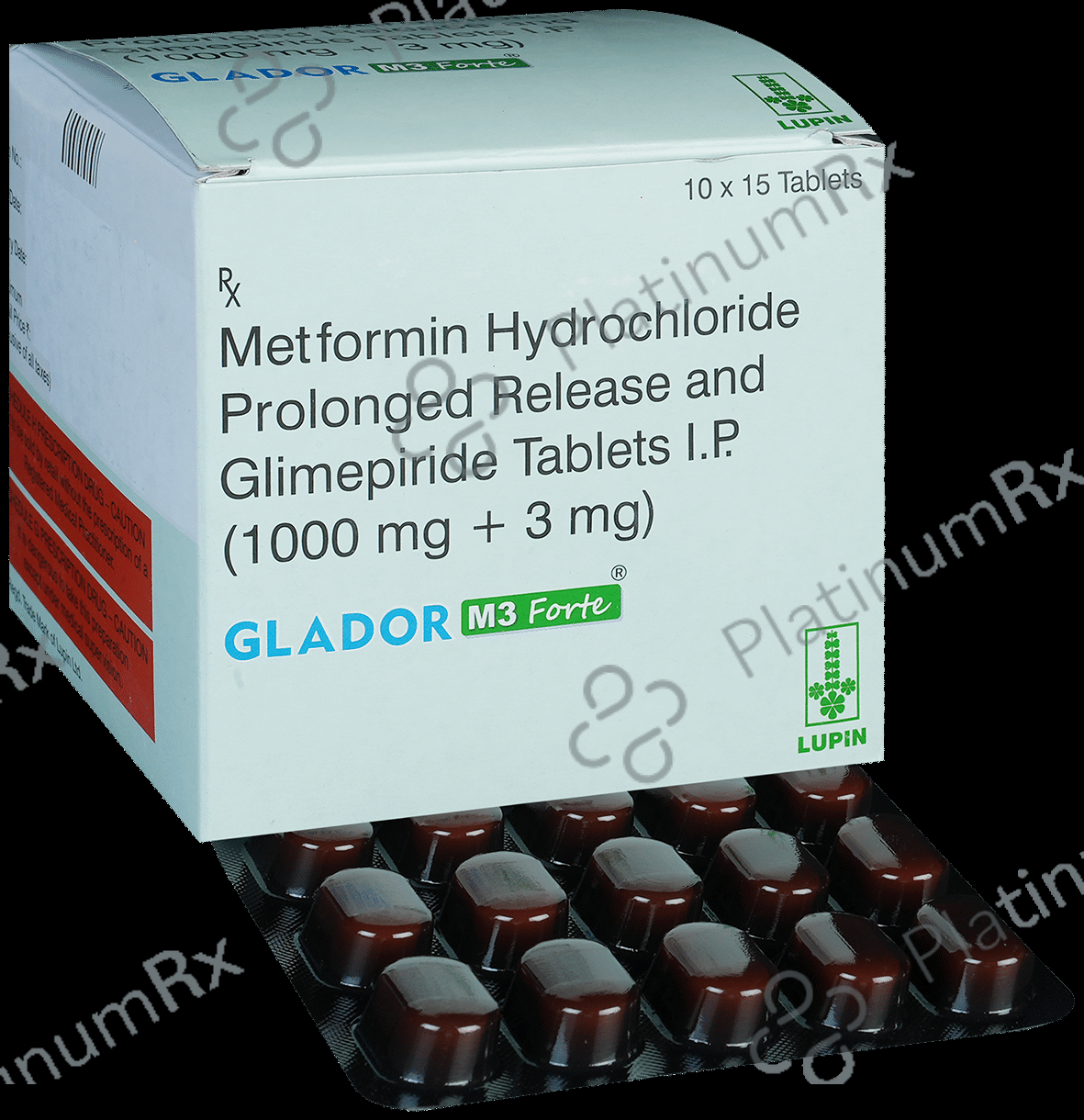 Glador M3 Forte 3/1000mg Tablet PR 15s