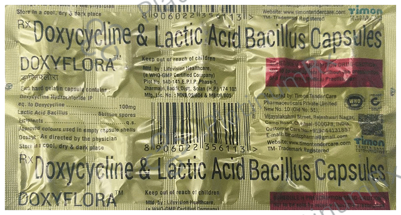 Doxyflora 100mg Capsule