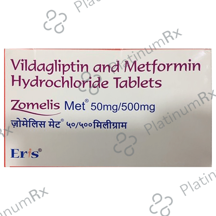 Zomelis Met 50/500mg Tablet 15s