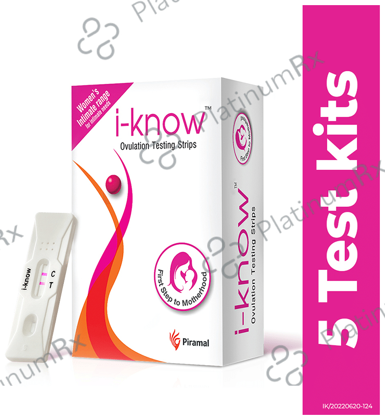 I Know Ovulation Testing Strip Kit 5s