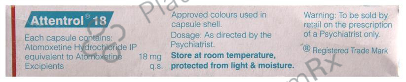 Attentrol 18 Capsule