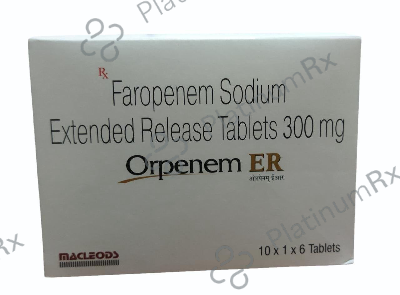 Orpenem ER 300mg Tablet 10s