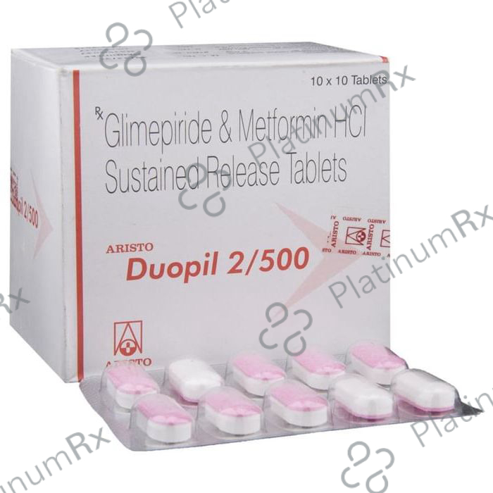 Duopil 2/500mg Tablet PR 10s