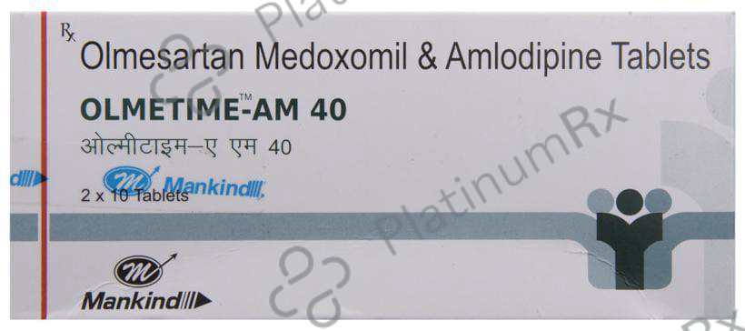 Olmetime AM 40 5/40mg Tablet 10s