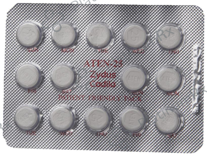 Aten 25mg Tablet 14s