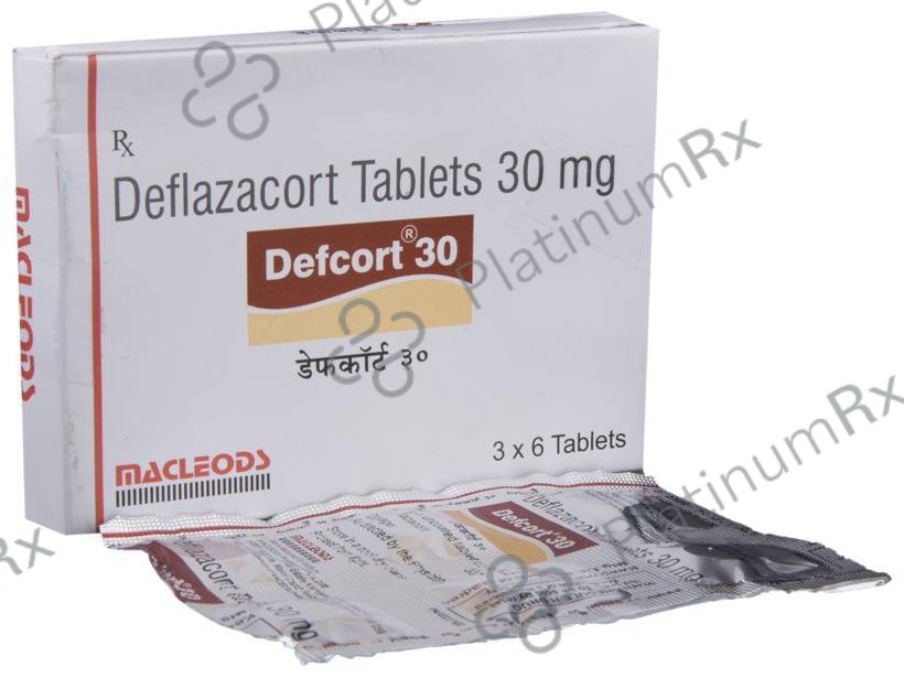 Defcort 30mg Tablet 6s