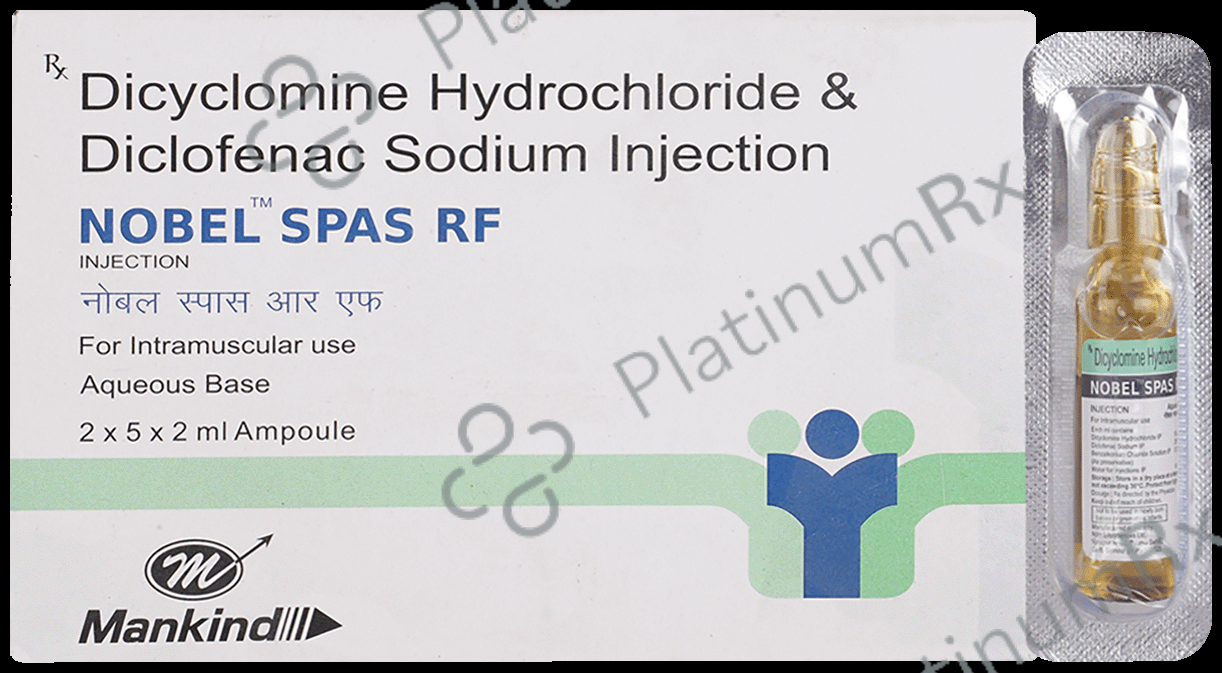 Nobel Spas RF 10mg/ml/25mg/ml Injection